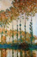 Monet, Claude Oscar - Poplars on the Banks of the River Epte in Autumn